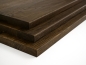 Preview: Stair Tread Window Sill Shelf Smoked Oak A/B 20 mm, full stave lamella DL, hard wax oiled, 20x270x870 mm